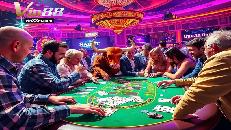 Chiến thuật chơi Bull Bull Vin88 hiệu quả